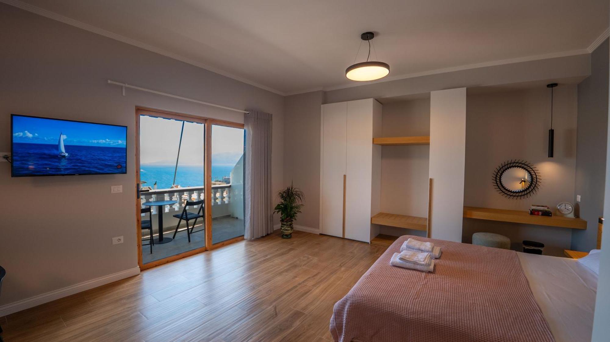 Ferienwohnung Get Comfy Sarandë Exterior foto