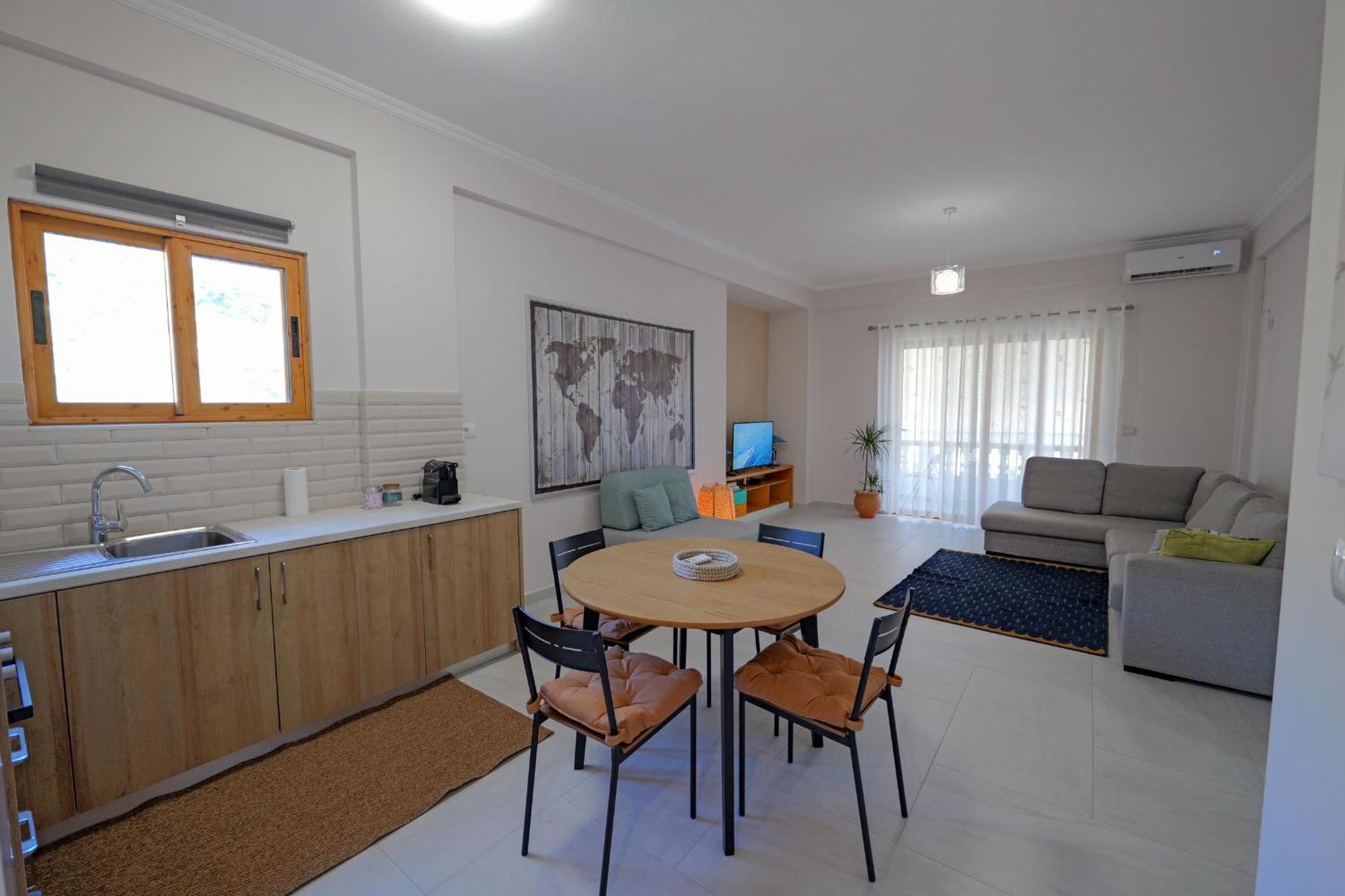 Ferienwohnung Get Comfy Sarandë Exterior foto